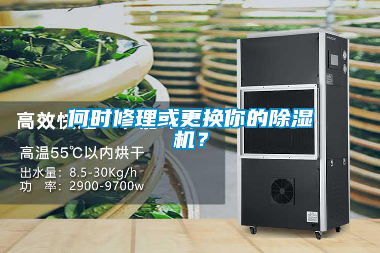 何時修理或更換你的除濕機(jī)？