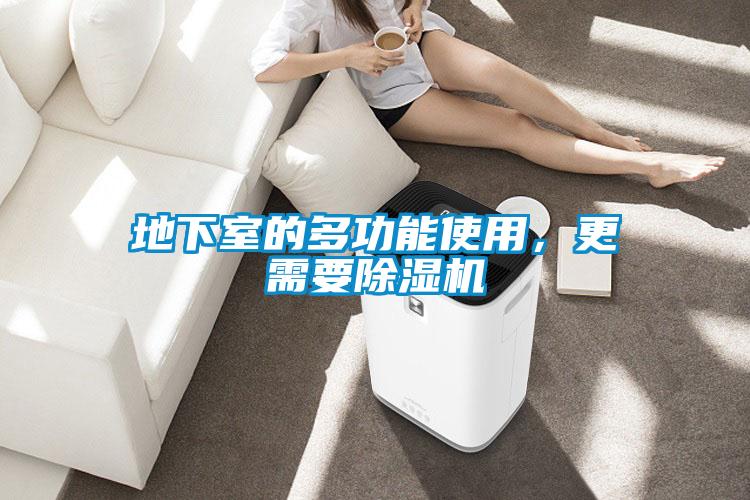 地下室的多功能使用，更需要除濕機