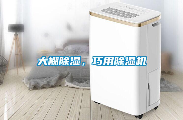 大棚除濕，巧用除濕機