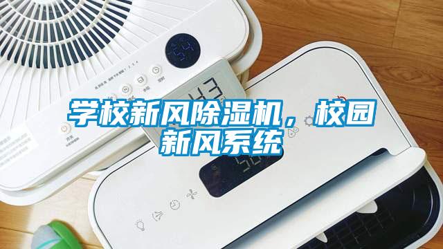 學(xué)校新風除濕機，校園新風系統(tǒng)