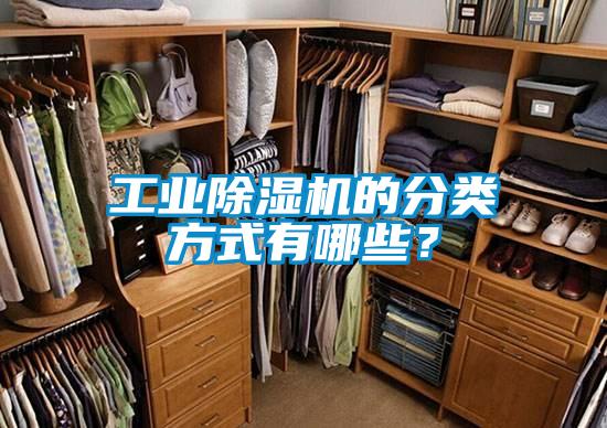 工業除濕機的分類方式有哪些？