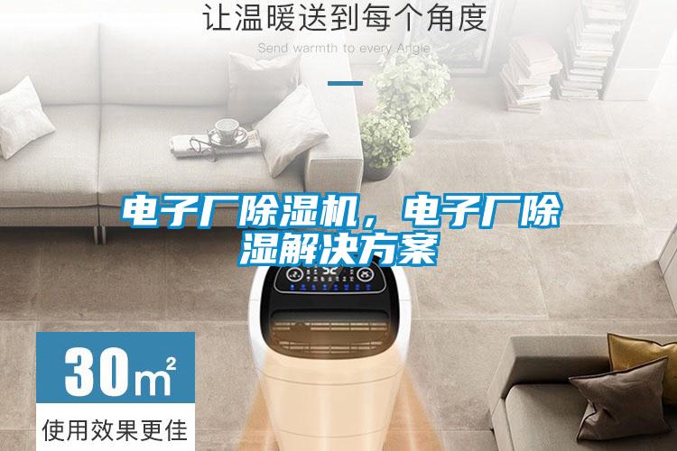 電子廠除濕機，電子廠除濕解決方案