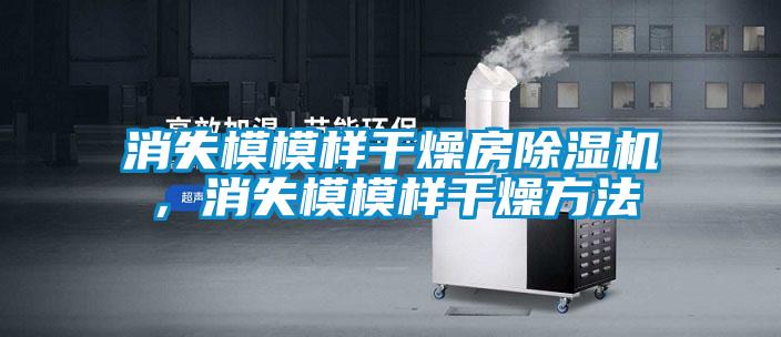 消失模模樣干燥房除濕機，消失模模樣干燥方法