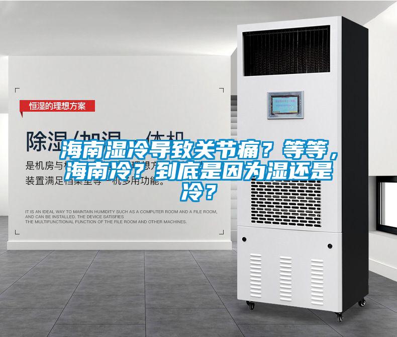 海南濕冷導致關節痛？等等，海南冷？到底是因為濕還是冷？