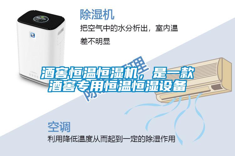 酒窖恒溫恒濕機，是一款酒窖專用恒溫恒濕設備