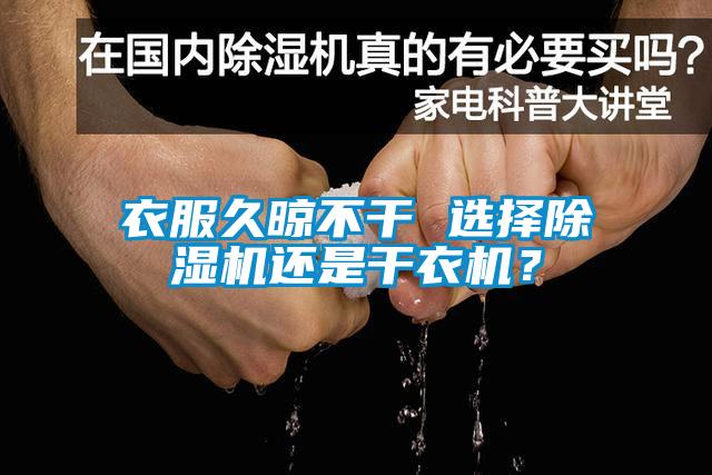 衣服久晾不干 選擇除濕機(jī)還是干衣機(jī)？