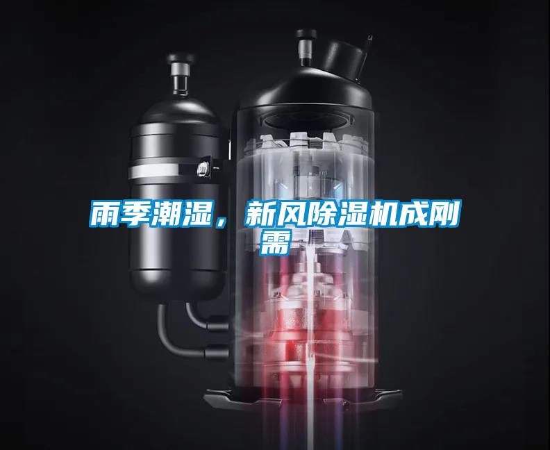 雨季潮濕，新風除濕機成剛需