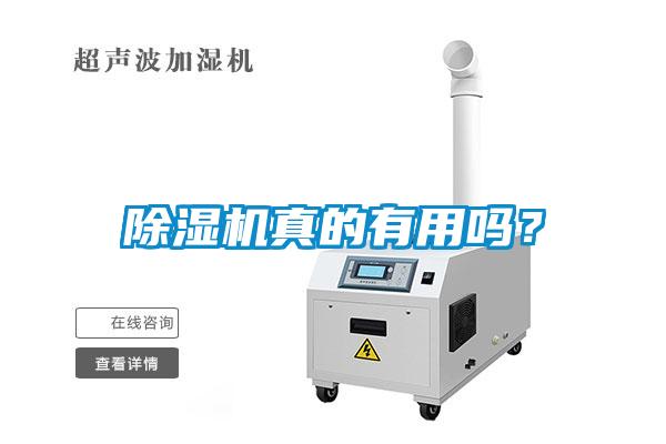 除濕機真的有用嗎？