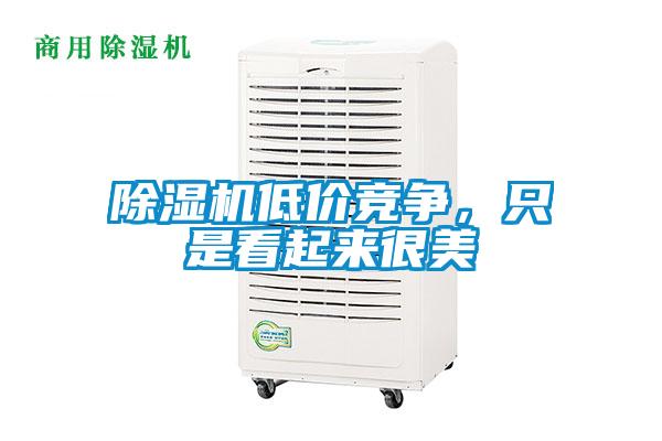除濕機(jī)低價競爭，只是看起來很美