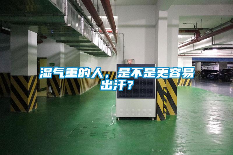 濕氣重的人，是不是更容易出汗？