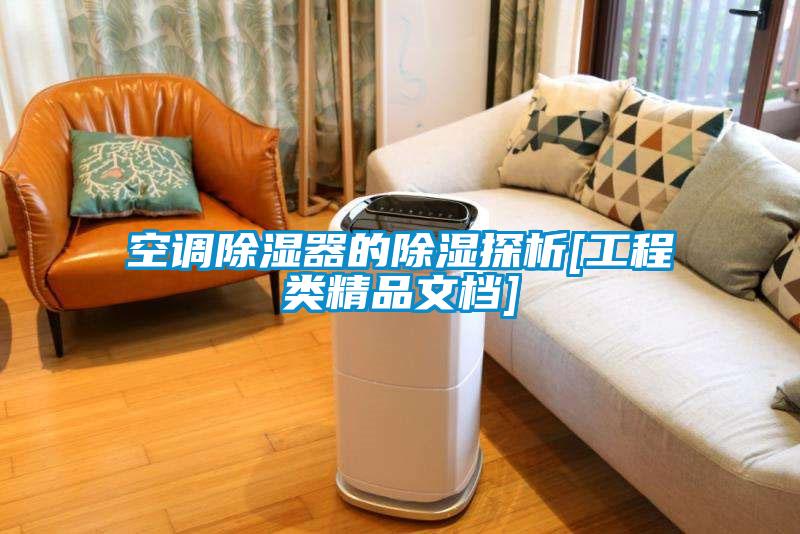 空調(diào)除濕器的除濕探析[工程類(lèi)精品文檔]