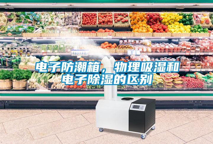 電子防潮箱，物理吸濕和電子除濕的區別