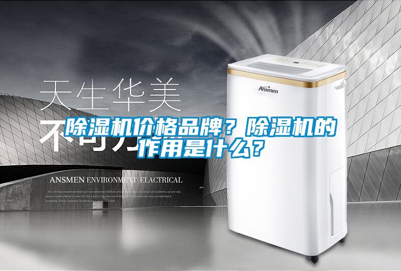 除濕機價格品牌？除濕機的作用是什么？