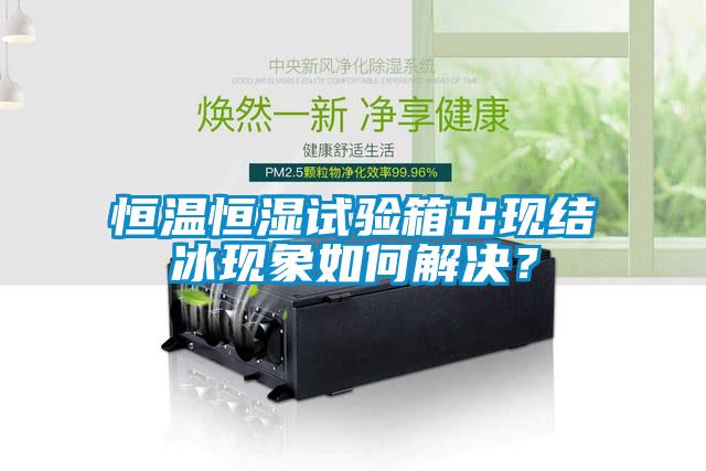 恒溫恒濕試驗(yàn)箱出現(xiàn)結(jié)冰現(xiàn)象如何解決？