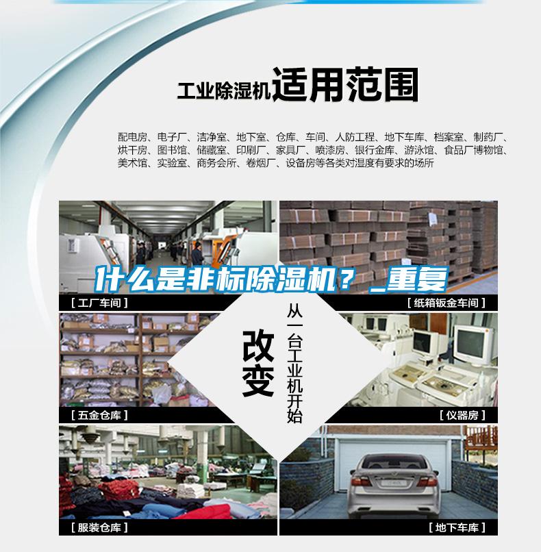 什么是非標除濕機？_重復