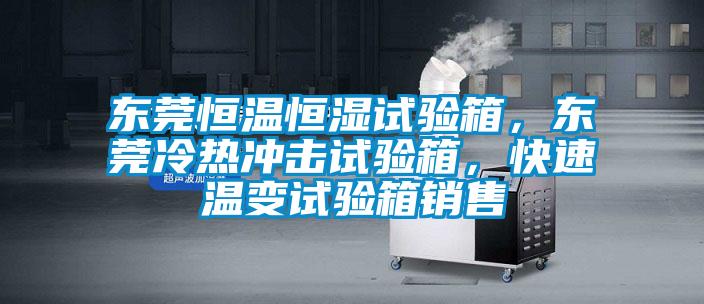 東莞恒溫恒濕試驗(yàn)箱，東莞冷熱沖擊試驗(yàn)箱，快速溫變?cè)囼?yàn)箱銷售