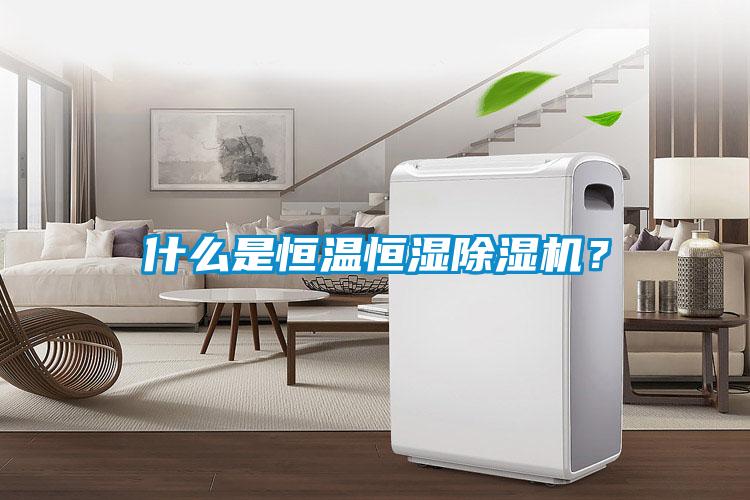 什么是恒溫恒濕除濕機？