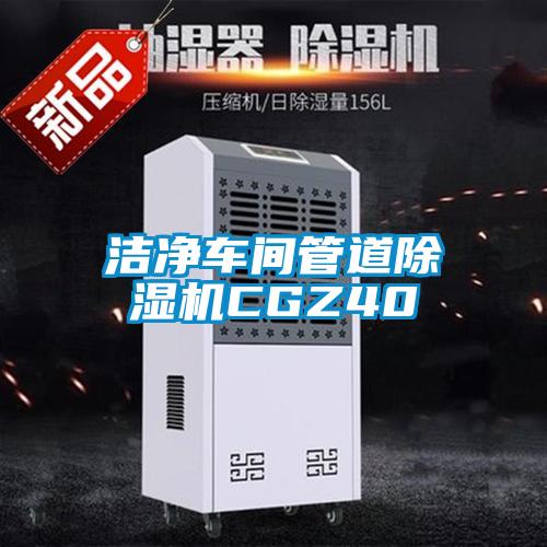 潔凈車(chē)間管道除濕機(jī)CGZ40
