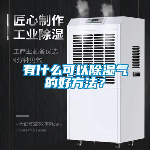 有什么可以除濕氣的好方法？