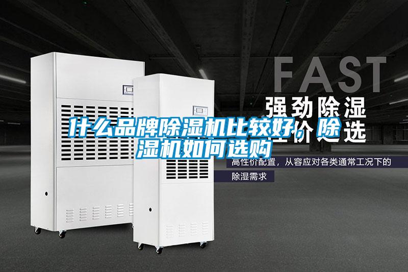 什么品牌除濕機比較好，除濕機如何選購