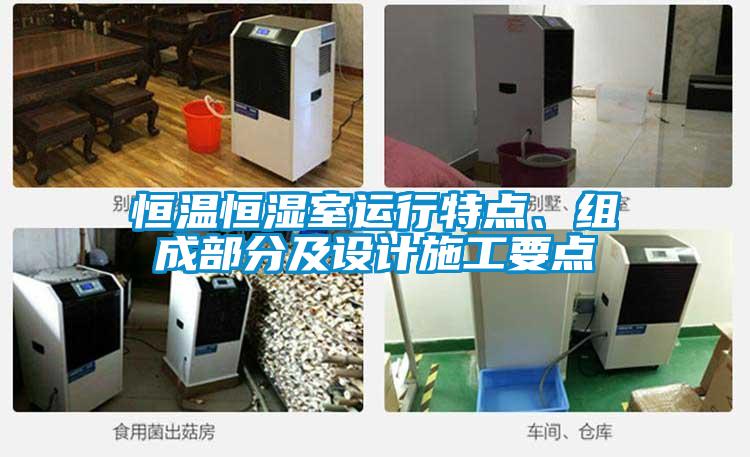 恒溫恒濕室運(yùn)行特點(diǎn)、組成部分及設(shè)計(jì)施工要點(diǎn)
