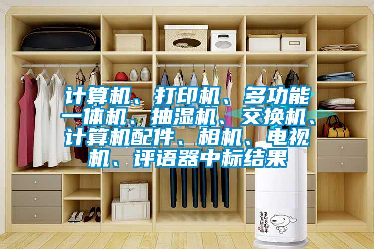 計(jì)算機(jī)、打印機(jī)、多功能一體機(jī)、抽濕機(jī)、交換機(jī)、計(jì)算機(jī)配件、相機(jī)、電視機(jī)、評(píng)語器中標(biāo)結(jié)果