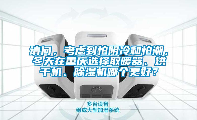 請問，考慮到怕陰冷和怕潮，冬天在重慶選擇取暖器、烘干機、除濕機哪個更好？