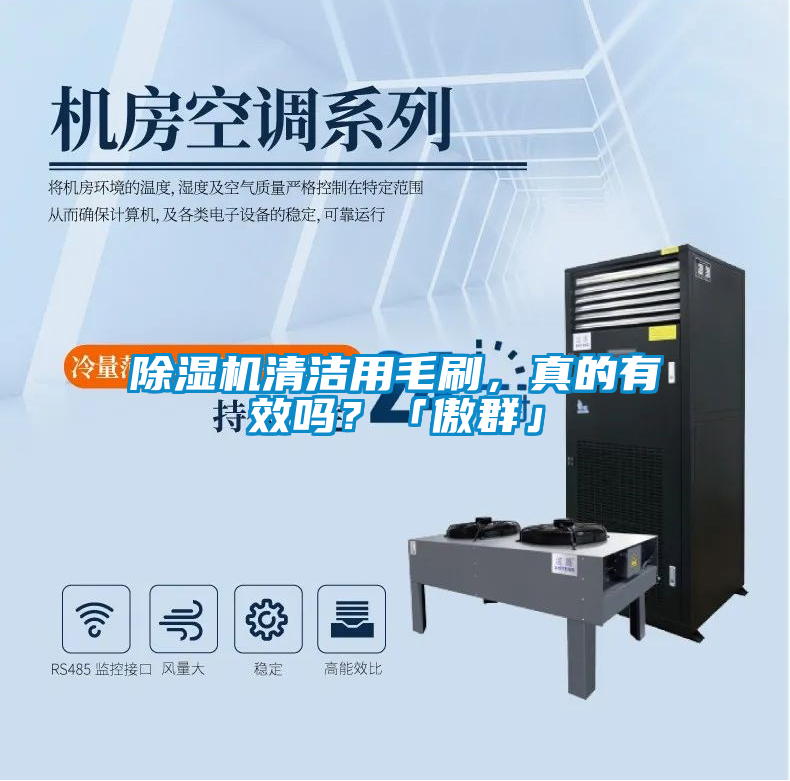 除濕機清潔用毛刷，真的有效嗎？「傲群」