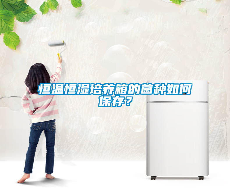 恒溫恒濕培養箱的菌種如何保存？