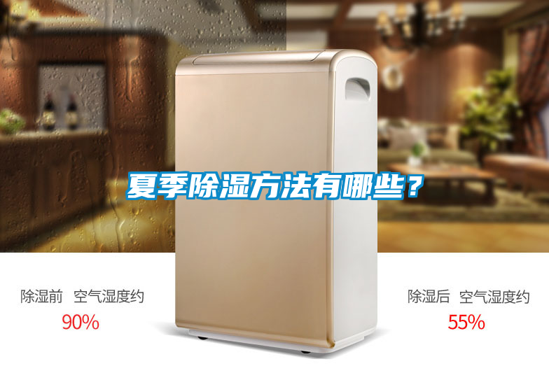 夏季除濕方法有哪些？