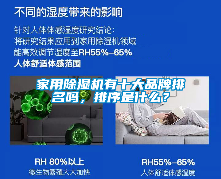 家用除濕機有十大品牌排名嗎，排序是什么？