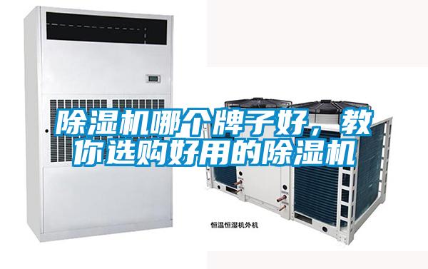 除濕機哪個牌子好，教你選購好用的除濕機