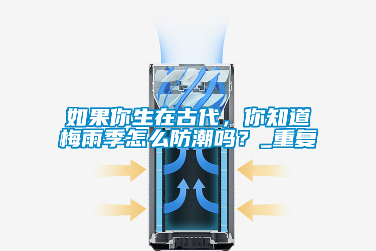 如果你生在古代，你知道梅雨季怎么防潮嗎？_重復