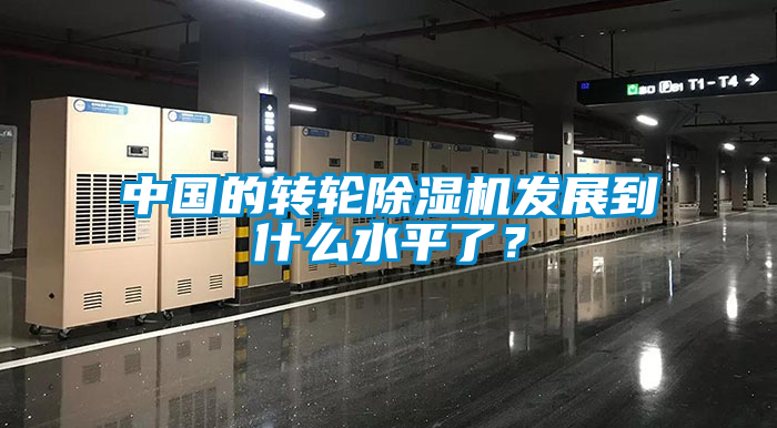 中國的轉輪除濕機發展到什么水平了？