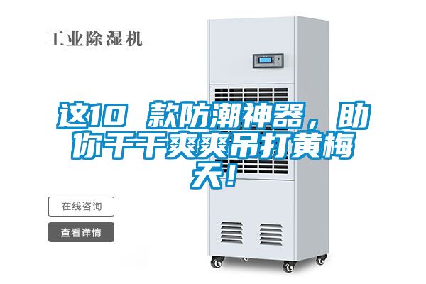 這10 款防潮神器，助你干干爽爽吊打黃梅天！
