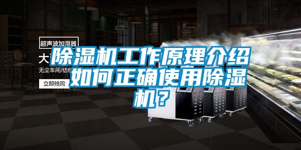 除濕機工作原理介紹 如何正確使用除濕機？
