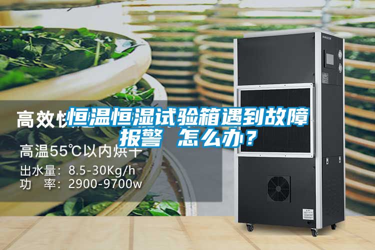 恒溫恒濕試驗(yàn)箱遇到故障報(bào)警 怎么辦？