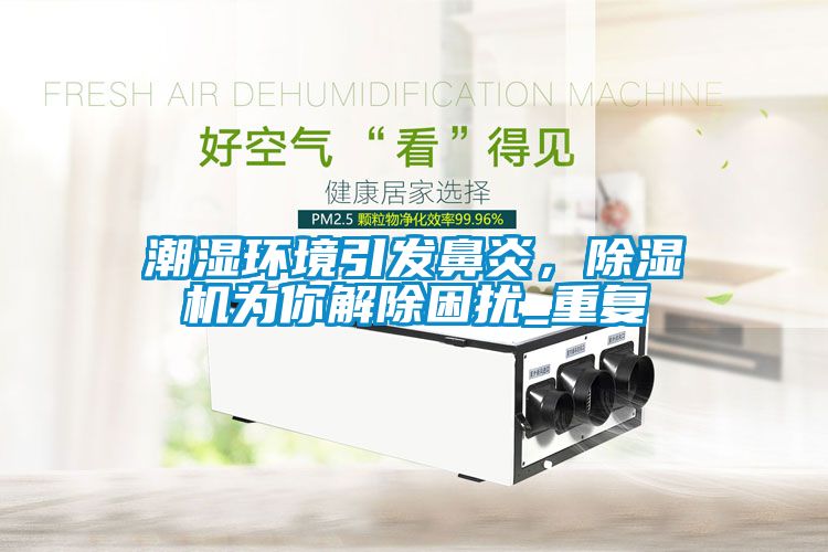 潮濕環境引發鼻炎，除濕機為你解除困擾_重復