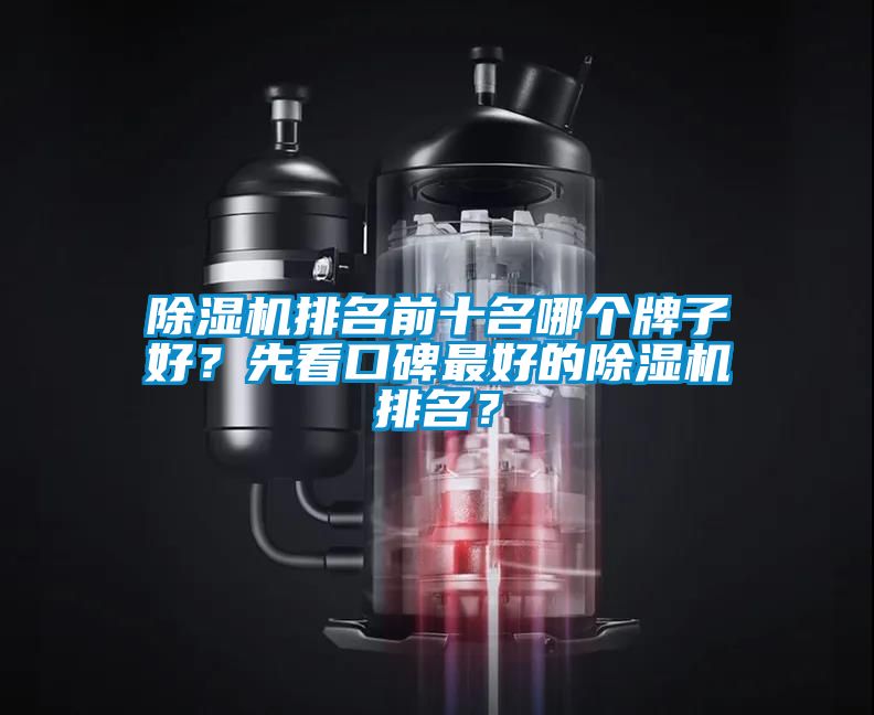 除濕機(jī)排名前十名哪個(gè)牌子好？先看口碑最好的除濕機(jī)排名？